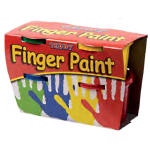 Dala Teddy Finger Paint Kit 4 x 100ml